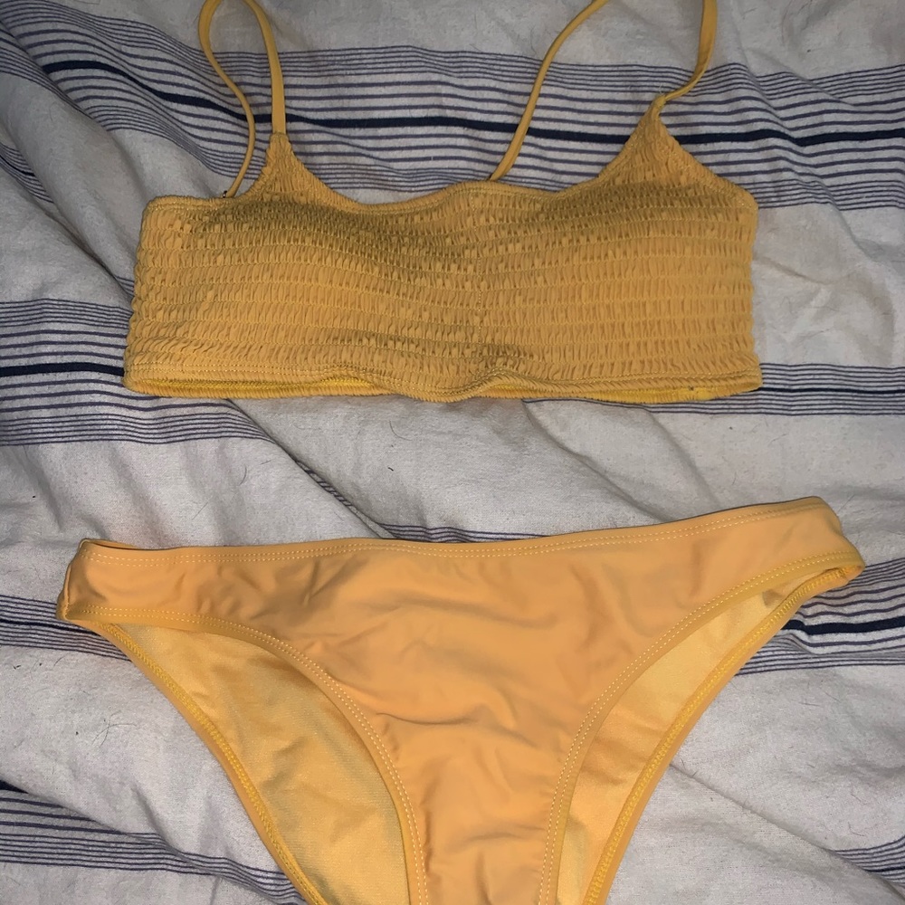 Yellow Bathing Suit